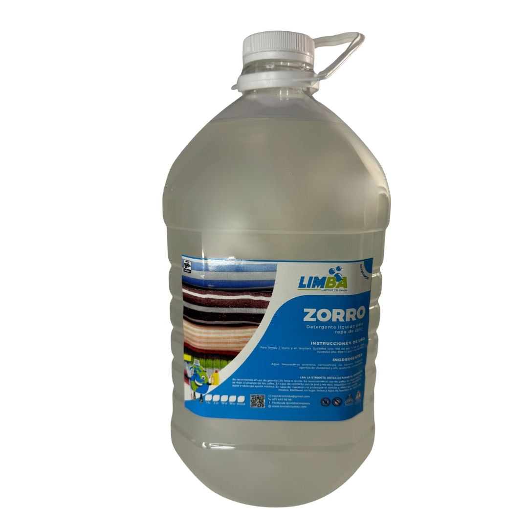 Zorro Detergente para ropa de color