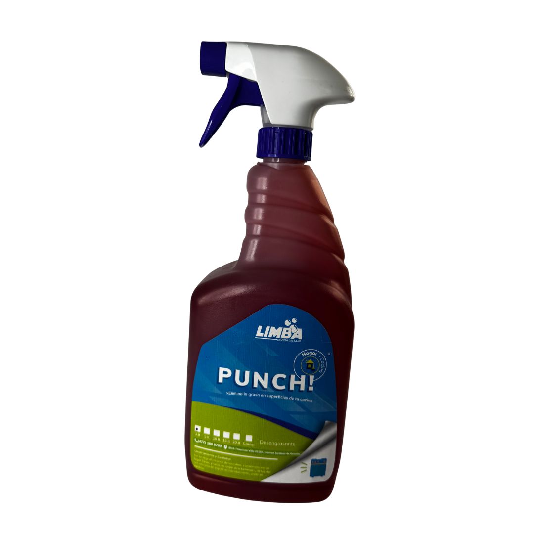 Punch! Quita cochambre de la cocina