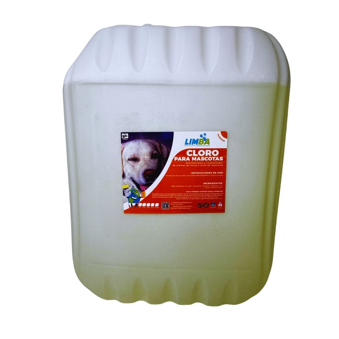 Cloro para mascotas