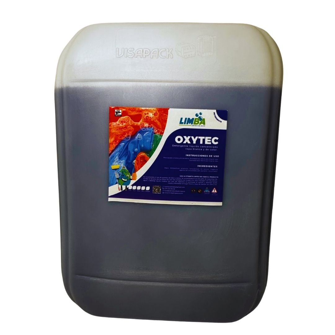 Oxytec Detergente para ropa blanca y de color