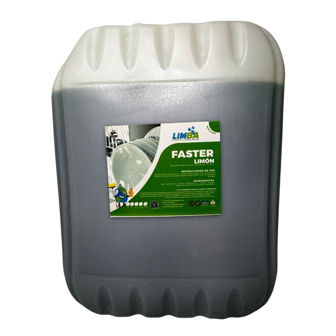 Faster Limón detergente para trastes