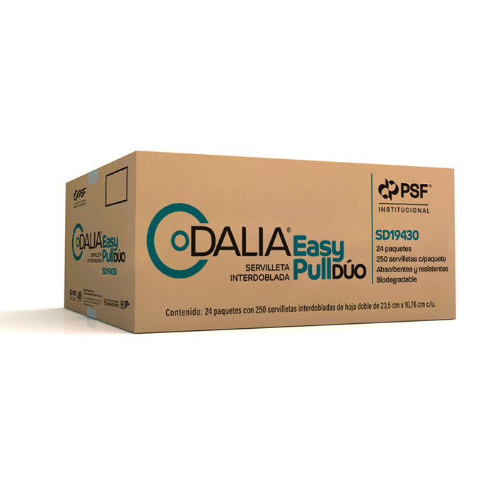 CAJA SERVILLETA 24 PQ INTERDOBLADA DALIA