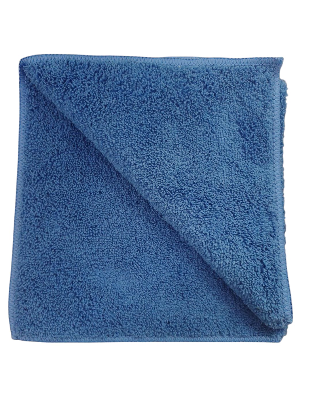 PAÑO DE MICROFIBRA P/ VIDRIO ESPEJO AZUL