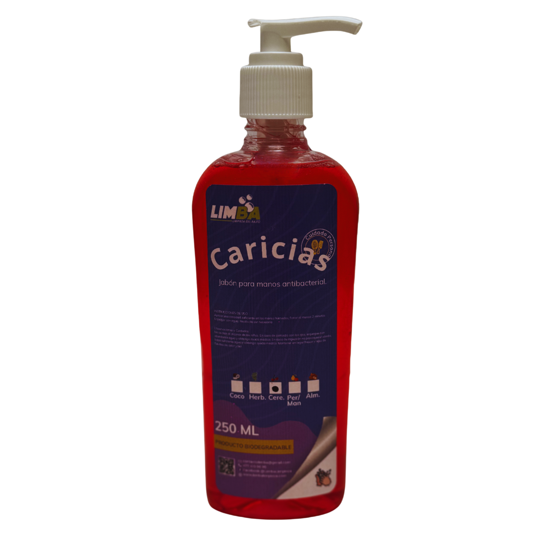 CARICIAS CEREZA 250 ML DOSIFICADOR