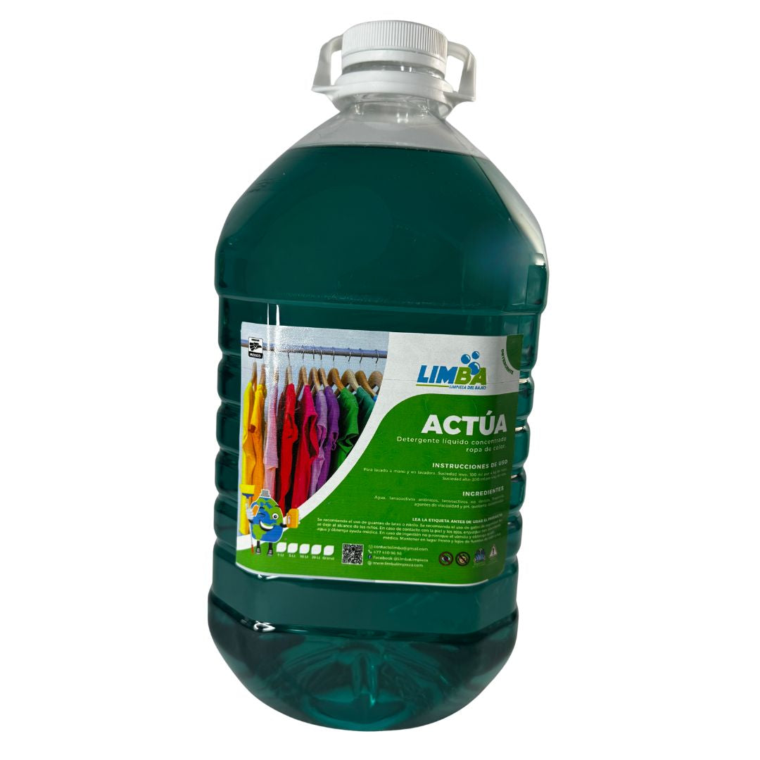 Actua detergente para ropa de color