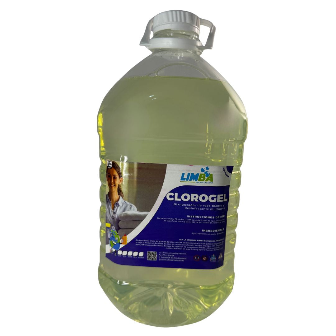 Cloro en Gel blanqueador de ropa