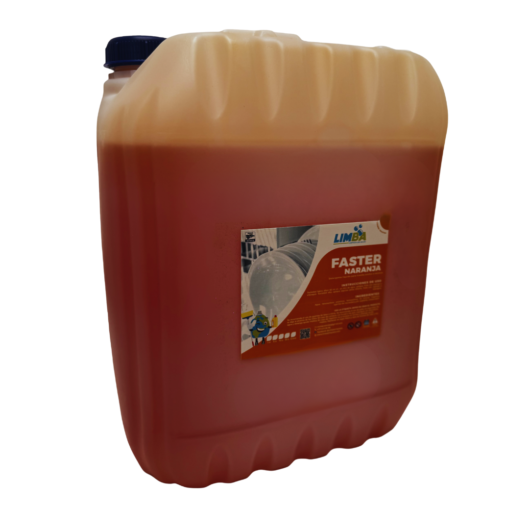 Faster Naranja detergente para trastes