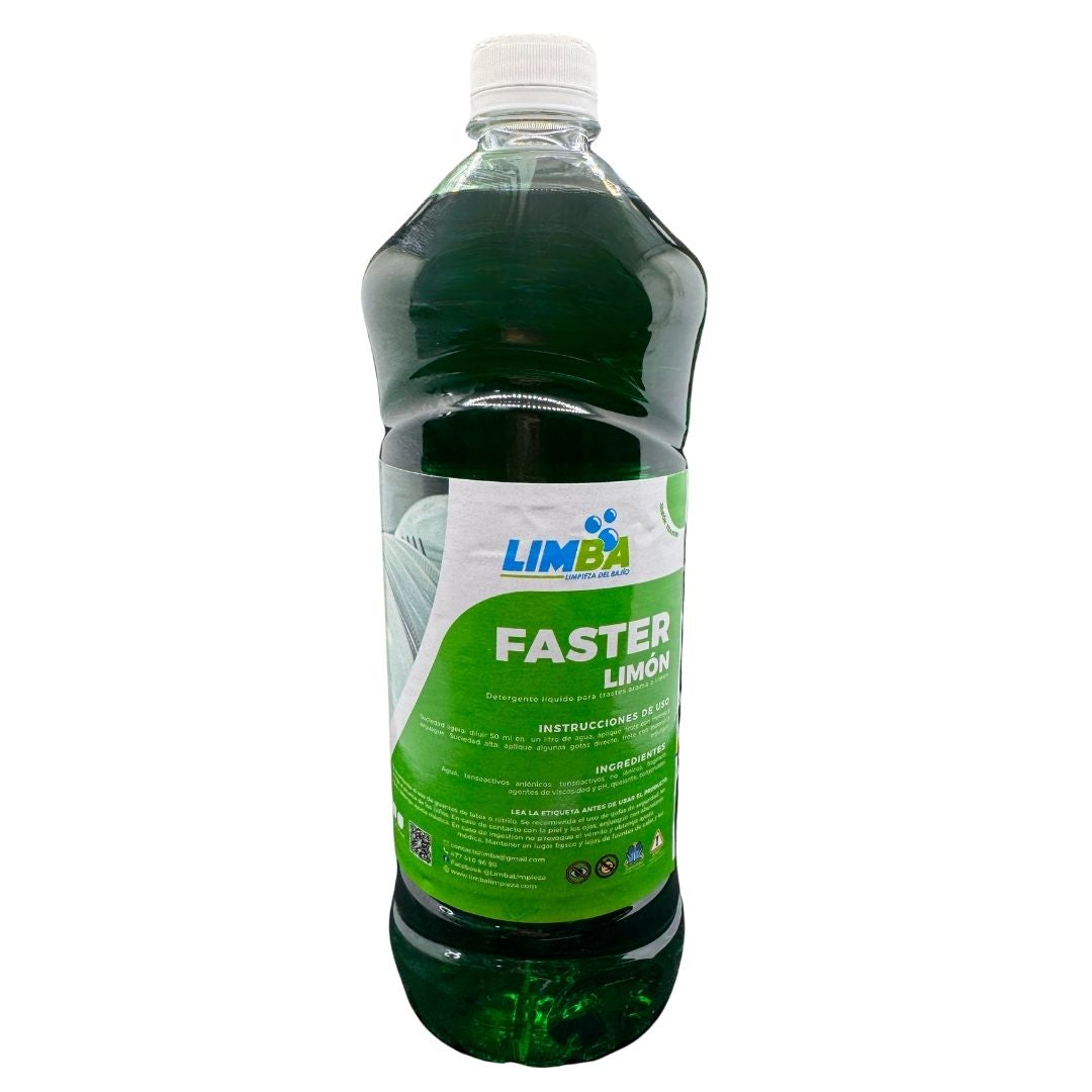 Faster Limón detergente para trastes