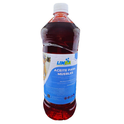 Aceite rojo para muebles de madera