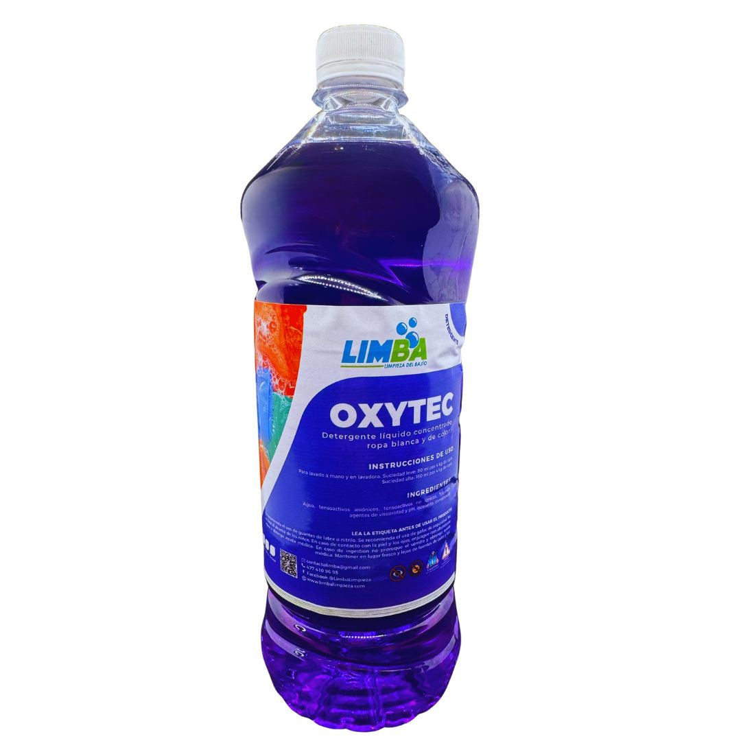 Oxytec Detergente para ropa blanca y de color