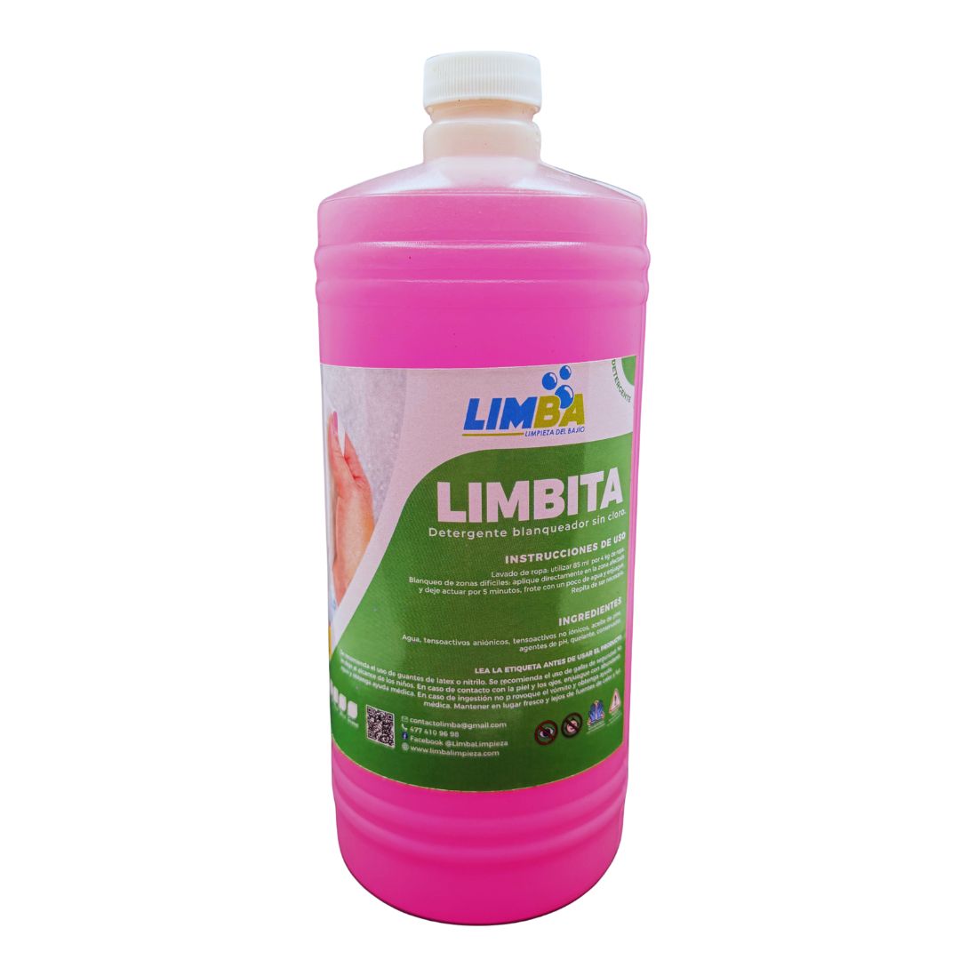 Limbita Detergente blanqueador sin cloro