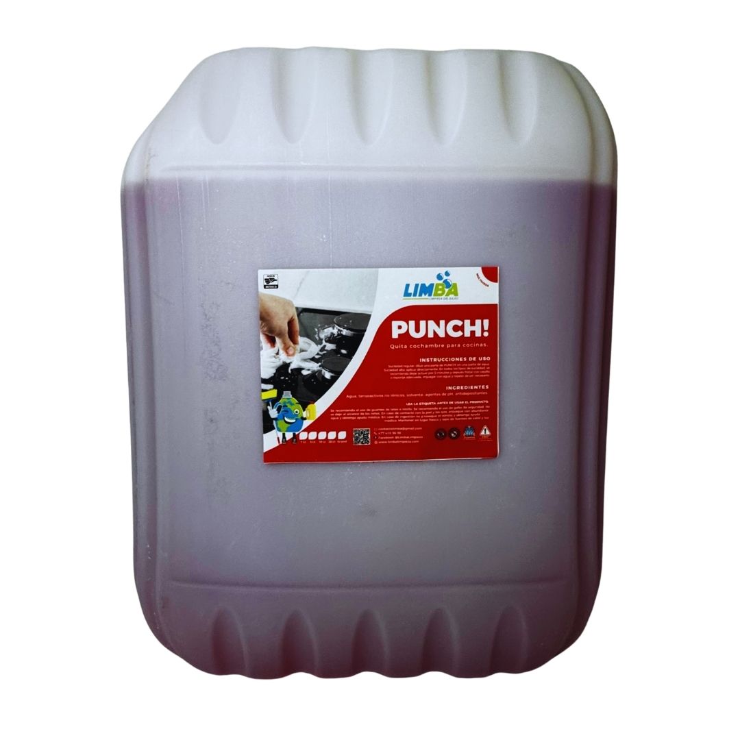 Punch! Quita cochambre de la cocina