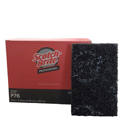 Fibra Scotch Brite Negra Uso Rudo P-76