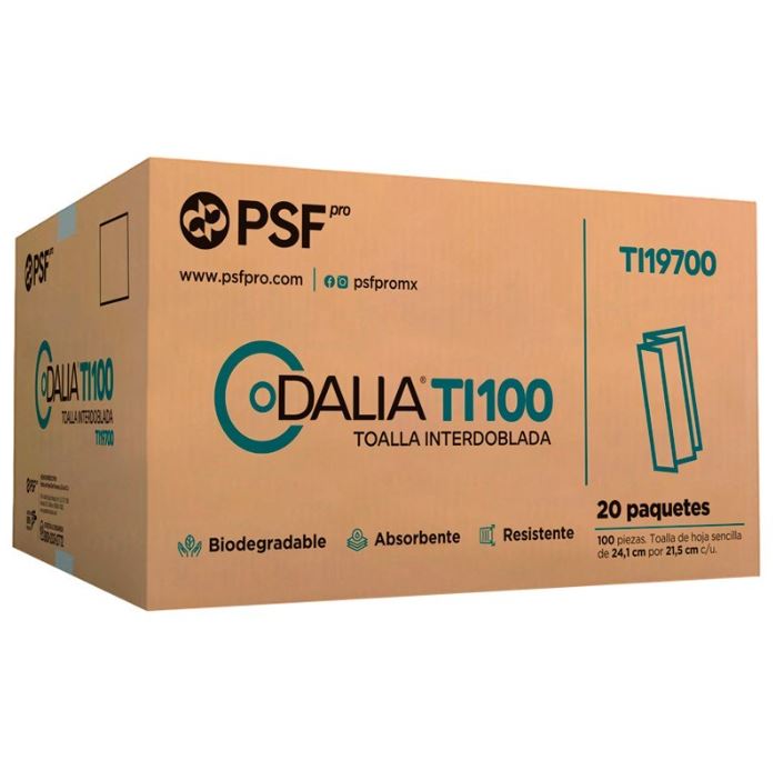 TOALLA INTERDOBLADA DALIA TI100